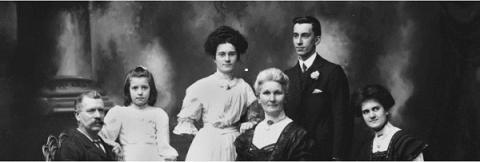 Portrait of a Ventura Family circa 1900-1910