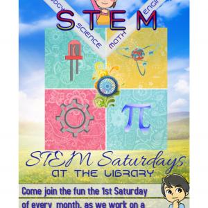 STEM Saturday flyer at Fillmore Library