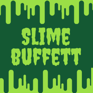 Slime buffet in text with slime drips
